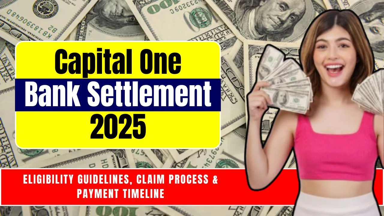 Capital One Bank Settlement 2025