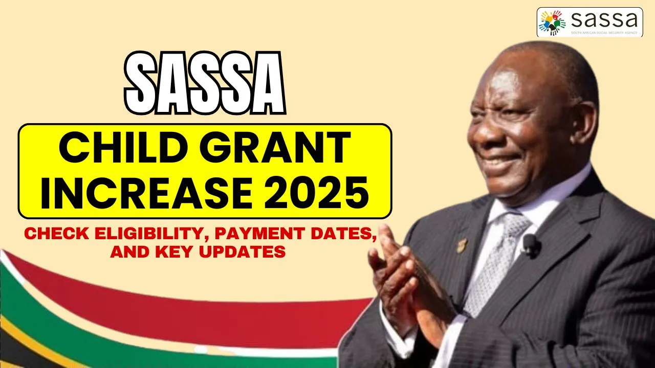 SASSA Child Grant Increase 2025