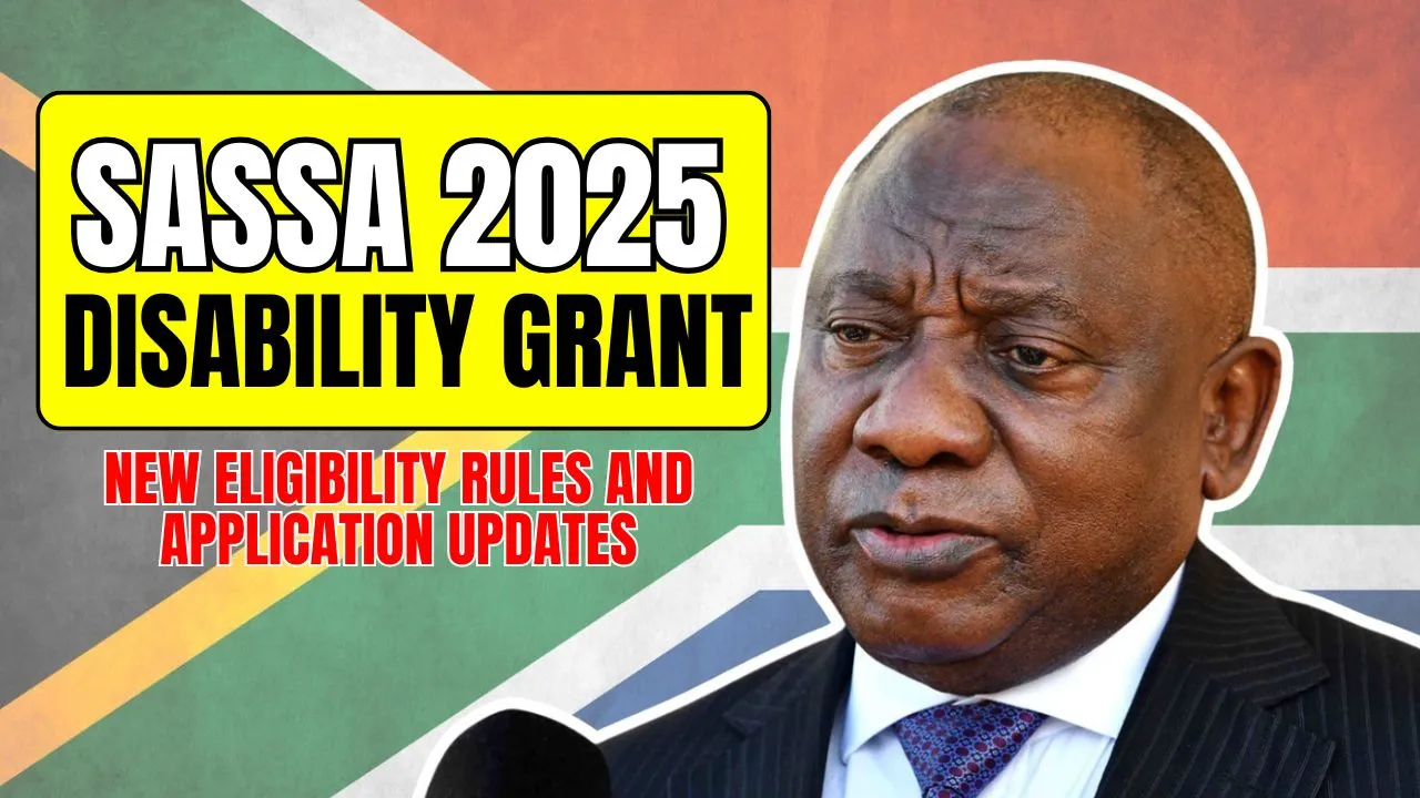 SASSA Disability Grant 2025