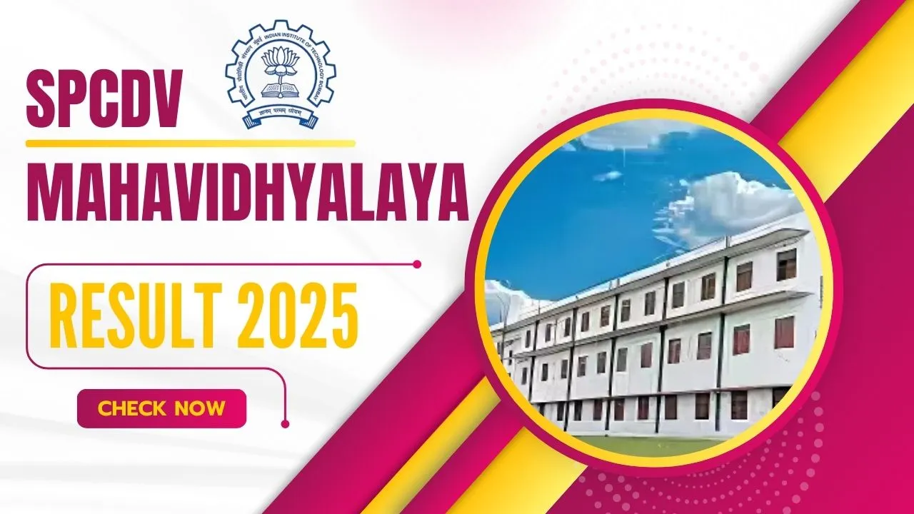 SPCDV Mahavidhyalaya Result 2025