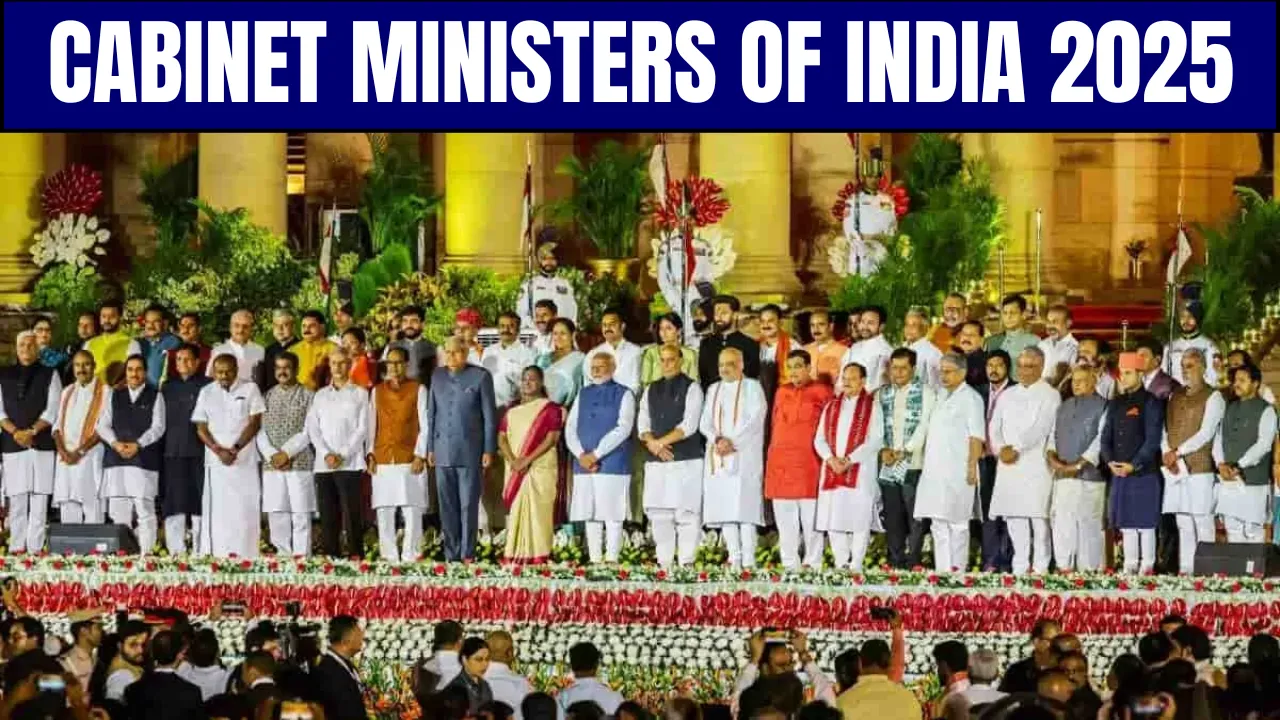 Cabinet Ministers of India 2025