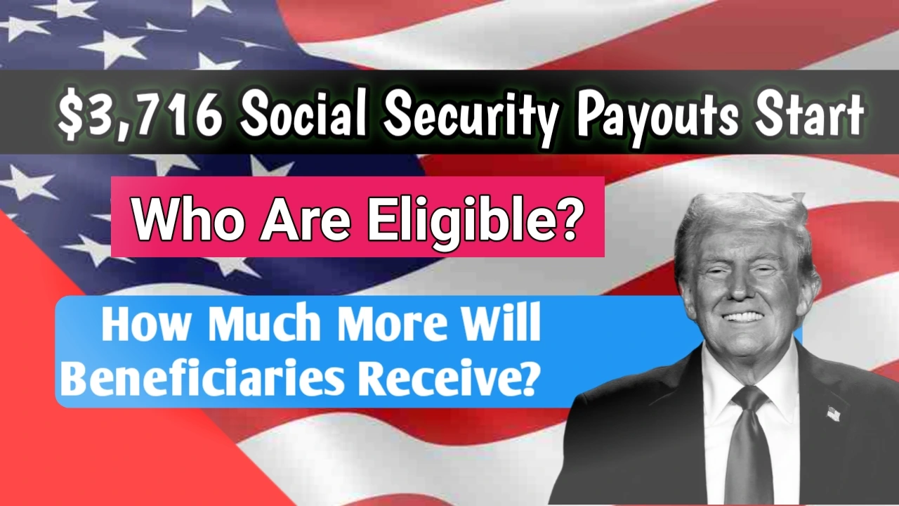 $3,716 Social Security Payouts