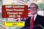 DWP Confirms State Pension Changes for 2025/26
