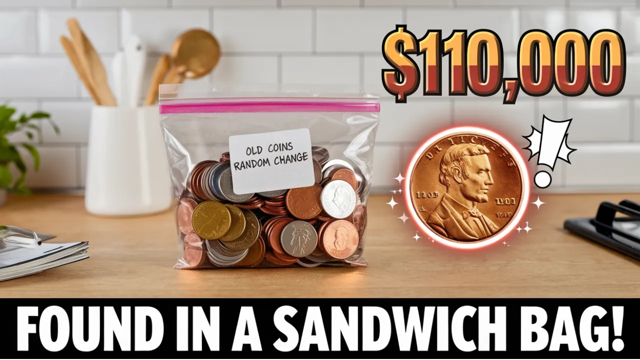 Rare 1909-S VDB Lincoln Penny Discovered in Sandwich Bag